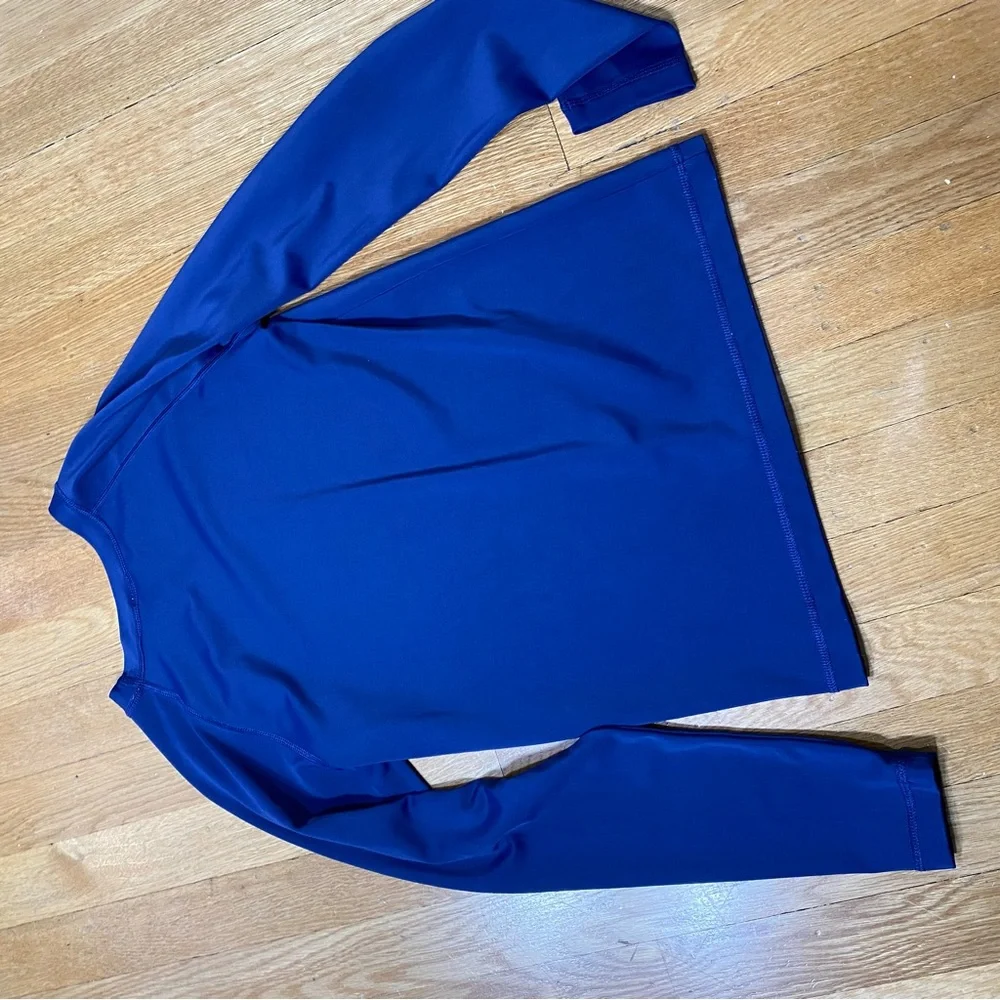 Hanna Andersson Blue Longsleeve Swim Rash Guard US 10